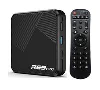 Android 14.0 R69 Pro H728 Wi-Fi 6.0 with 4GB RAM 64GB ROM Quad-core 64-bit ARM Cortex-A55 Supporting 8K Dual BT 5.0 LAN 1000M