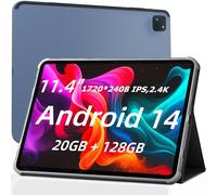 Android 14.0 Tablet,11.4" Android Tablet PC with Octa-core Processor 8GB RAM 128GB ROM HD IPS Touchscreen, Wi-Fi 6, BT 5.0, Dual Camera, Google Tablets for Adults