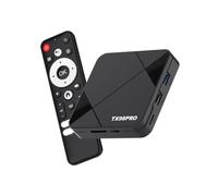 Android 14.0 TV Box, TX98 PRO Smart TV Box Rk3518 Quad-Core 64-Bit ARM Cortex-A53 Support 4K 2.4/5.0Ghz WIFI BT4.0 10/100M HDMI 2.0 H.265 Set Top Bo