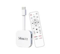 Android 14.0 TV Stick, TV Dongle 2GB 16GB RK3518 Quad-Core 32bit Cortex-A53 Chipset et Mali 450 MP2 GPU, Supports 2.4G/5G Dual Band WiFi Bluetooth 5.4 4k Ultra HD