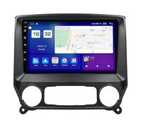 Android 14 2 Din Car Radio Stereo For Chevrolet Silverado GMC Sierra 2014-2018 9 Inch Touchscreen Car Radio Multimedia Video Player Support Wifi FM Bluetooth SWC Car Accessories(T2 8Core 8+128G)