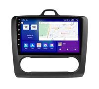 Android 14 2 Din Car Radio Stereo For Ford Focus 2 2004-2011 9 Inch Touchscreen Car Radio Car Accessories Multimedia Video Player Support Wifi FM Bluetooth Steering Wheel Control(B,Y1 8Core 4+32G)