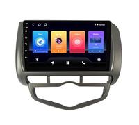 Android 14 Car Navigation System for Honda Jazz City 2002-2007, 9" Touchscreen Double DIN, Bluetooth, Built-in Audio Receiver, Satellite Navigation, Hands-Free Calling