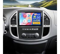 Android 14 Car Radio 10 inch for Mercedes-Benz Vito 3 W447 2014-2020 Carplay Android Auto with 2.5D HD capacitive Touchscreen Mirror Link GPS Navi Bluetooth 5.0 WiFi FM RDS SWC Split Screen AHD Camera