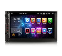 Android 14 Car Radio 6GB RAM 128GB ROM Double Din Head Unit for Nissan 8 Core GPS Sat Nav Wireless Apple Carplay Android Auto WiFi 4G USB Bluetooth 5.0 DSP DAB+ FM RDS 7 inch IPS Touchscreen OBD2 TPMS