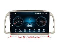 Android 14 Car Radio for Nissan March Micra K12 2002-2010 Opel Combo Head Unit, 9 inch Touch GPS Navi Bluetooth WiFi FM Backup Camera(6G+128G)