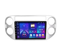 Android 14 Car Radio for Volkswagen Tiguan 2006-2016 - 9" Touch Screen Bluetooth Car Radio Built-in Wireless Carplay + Android Auto - Backup Camera - Steering wheel controls/DAB RDS/WIFI(P5 4G+WIFI 8C