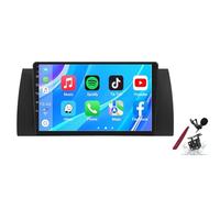 Android 14 Car Radio Stereo for B-MW E39(1996-2003) 9"Touchscreen Multimedia Player with Wireless Carplay 2 Din GPS Sat Navigation FM RDS Bluetooth 5G-WiFi SWC DSP,M600S