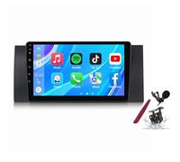 Android 14 Car Radio Stereo for B-MW X5 E39(1999-2006) 9"Touchscreen Multimedia Player with Wireless Carplay GPS Navigation FM RDS Bluetooth 5G-WiFi SWC DSP,M150S