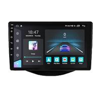 Android 14 Car Stereo 9 inch 2 Din Touch Screen Car Radio for Toyota Aygo/Peugeot 108/Citroen C1 2015-2020 with Steering Wheel Controls Bluetooth AHD Backup Camera GPS(S3 2G+32G)