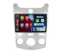 Android 14 Car Stereo 9 inch HD IPS Touch Screen Car Radio for KIA Forte Cerato 2008-2013 with Wireless Carplay Android Auto GPS Bluetooth WIFI SWC FM + AHD Backup Camera(A,U3(4+64))