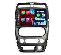 Android 14 Car Stereo 9 inch HD IPS Touch Screen Car Radio for Suzuki Jimny 2007-2012 with Wireless Carplay Android Auto GPS Bluetooth WIFI SWC FM + AHD Backup Camera(U2(2+32))
