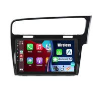 Android 14 Car Stereo 9 inch IPS Touch Screen Car Radio for VW golf 7 2013-2017 with Wireless Carplay Android Auto GPS Bluetooth WIFI SWC FM + AHD Backup Camera(U3(4+64))