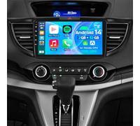Android 14 Car Stereo for Honda CRV 2012-2016 fit for Carplay Android Auto GPS Navigation 2 DIN Car Radio with 10 in Touch Screen Bluetooth Wifi FM RDS SWC Mirror Link Backup Camera Mic, 2+32G