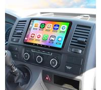 Android 14 Car Stereo for VW Transporter T5 2010-2015 with CarPlay Wireless Android Auto Head Unit 2 Din Car Radio 9 Inch HD Touch Screen GPS WiFi FM RDS Bluetooth SWC Mirror Link Backup Camera