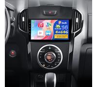 Android 14 Car Stereo Radio 4+64G for Horton Colorado RG 2012-2016, for Isuzu-S10 2015-2017, with 9 inch IPS Touchscreen 2 Din Carplay Android Auto GPS Navi Bluetooth WiFi FM RDS AHD Camera+ Mic