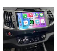 Android 14 Car Stereo Radio for Kia Sportage 2010-2016 for Kia with Wireless CarPlay Android Auto, 9" Touchscreen Head Unit Sat Nav GPS Navigation WiFi Bluetooth FM SWC Backup Camera 2GB+32GB