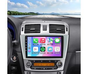 Android 14 Car Stereo Radio for Toyota Avensis 2009-2015 9" Touchscreen Head Unit Sat Nav with Wireless CarPlay Android Auto for Toyota,GPS WiFi Bluetooth FM SWC Backup Camera - 2GB+32GB