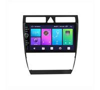 Android 14 Double Din 9" Touchscreen Car Radio for Audi A6 S6 1999-2004, Bluetooth, AHD Backup Camera, GPS Navigation, Carplay, Android Auto, Steering Wheel Controls (S300 4+64G)