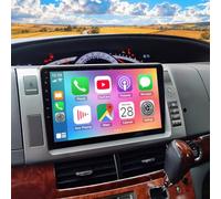 Android 14 Double Din Car Stereo for Toyota Estima Tarago 2006-2016 with CarPlay Wireless Android Auto Sat Nav 10" HD Touch Screen Head Unit Car Radio GPS WiFi FM RDS Bluetooth SWC Backup Camera