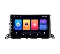 Android 14 Double Din Car Stereo For Toyota Highlander 2013-2018 Head Unit 9”IPS Touchscreen Multimedia Player with Backup Camera Support Carplay Bluetooth GPS Sat Nav RDS SWC(B,H 4Core