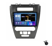 Android 14 Double Din Car Stereo Radio for F-ORD MONDEO 2009-2012 GPS Sat Nav Navigation 9" Multimedia Video Player Built-In DSP FM BT Wifi SWC 4G 5G Carplay Plug And Play,M100S