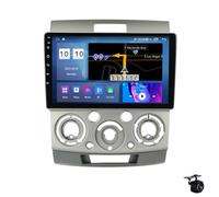 Android 14 Double Din Car Stereo Radio for F-ORD RANGER 2006-2011 GPS Sat Nav Navigation 9" Multimedia Video Player Built-In DSP FM BT Wifi SWC 4G 5G Carplay Plug And Play,M100S