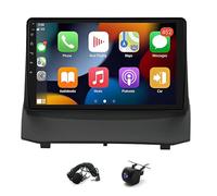 Android 14 Double Din Car Stereo Radio for Ford Fiesta 2009-2014 Head Unit Wireless Carplay Android Auto 9 inch Touchscreen Stereo DAB Radio Navigation Bluetooth FM/RDS Backup Camera WiFi 4+64G
