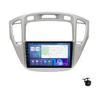 Android 14 Double Din Car Stereo Radio for T-OYOTA HIGHLANDER 2000-2007 9" GPS Sat Nav Navigation Multimedia Video Player with DSP FM BT Wifi SWC 4G 5G Carplay Plug And Play,M600S