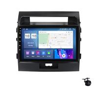 Android 14 Double Din Car Stereo Radio for T-OYOTA LAND CRUISER 200 2008-2015 9" GPS Sat Nav Navigation Multimedia Video Player with DSP FM BT Wifi SWC 4G 5G Carplay Plug And Play,M300S