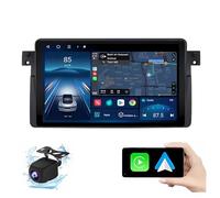 Android 14 Double DIN Stereo for E46 (1998-2006) - 9" Touch Screen, GPS Navigation, DVD Player, CarPlay, AHD Backup Camera, Steering Wheel Controls, Enhanced Audio System