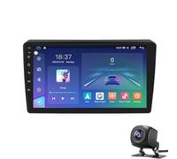 Android 14 Dual Din Car Radio for Ci-troen Berlingo B9 Pe-ugeot Partner 2008-2019 with Carplay 9 inch Touchscreen Stereo Receiver Bluetooth WiFi GPS FM/RDS Hi-FI SWC+AHD Rear Camera & Mic(Color:P1)