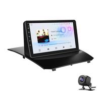 Android 14 Dual Din Car Radio for F-ord Fiesta 2014-2017 with Wireless CarPlay Android Auto 9 inch Touchscreen Stereo Receiver Bluetooth WiFi GPS FM/RDS Hi-FI SWC+AHD Rear Camera & Mic(Color:P2-CP)