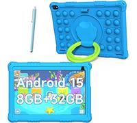 Android 14 Kids Tablet for Toddlers - 10.1" IPS Screen, 8GB RAM+32GB ROM, Parental Control APP, WIFI Tab