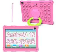 Android 14 Kids Tablet for Toddlers - 10.1" IPS Screen, 8GB RAM+32GB ROM, Parental Control APP, WiFi Tab