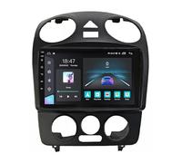 Android 14 Touch Screen Car Stereo 9 inch Double Din Car Radio for VW Volkswagen Beetle 2000-2012 with Steering Wheel Controls Bluetooth AHD Backup Camera GPS Navigation(A,H8 8G+256G)