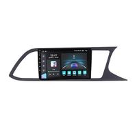 Android 14 Touch Screen Car Stereo 9 inch Double Din Touch Screen Car Radio for Seat leon 3 2013-2018 RHD with Steering Wheel Controls Bluetooth AHD Backup Camera GPS Navigation(A2 2G+32G)