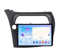 Android 14 Touch Screen Car Stereo for Honda Civic Hatchback 2006-2011,9 inch 2 Din Car Stereo with Bluetooth Carplay AHD Backup Camera GPS Navigation Steering Wheel Controls(A,H1 2G+32G)