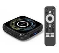 Android 14 TV Box ATV Dual Wifi With TV Apps 8K Video BT5.0+ RK3528 4K 3D Voice Media Player Set Top Box (64g)