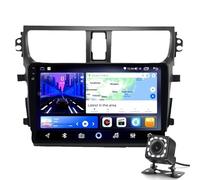 Android 14 Wireless Car Stereo for Suzuki Celerio 2015-2018 with CarPlay & Android Auto 9" GPS Navigation Touch Screen with 1080P Reversing Camera Car Audio Receivers with FM/Blueto(Color:2G+32G 2K)