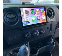 Android 15 2 Din Car Stereo Radio for Renault Master 2010-2019, for Vauxhall Movano 2010-2019, for Nissan NV400 2011-2019 w/CarPlay Android Auto 10in Touchscreen Head Unit GPS BT FM RDS Camera