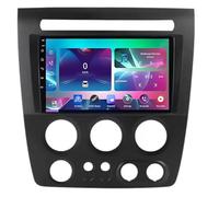 Android 15 9 Inch Double Din Radio Navigation for Hummer H3 1 2005-2010 Plug And Play Car Stereo Bluetooth FM Radio,WIFI/GPS/CarPlay With Reversing Camera,8 Core 4G+Wifi 8G+128G