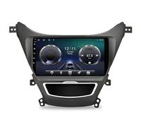 Android 15 9 Inch Double Din Radio Navigation for Hyundai Elantra 2011-2016 Plug And Play Car Stereo Bluetooth FM Radio,WIFI/GPS/CarPlay With Reversing Camera,8 Core 4G+Wifi 12G+256G
