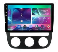 Android 15 9 Inch Double Din Radio Navigation for VW Jetta 5 2006-2010 Plug And Play Car Stereo Bluetooth FM Radio,WIFI/GPS/CarPlay With Reversing Camera,8 Core 4G+Wifi 2G+32G