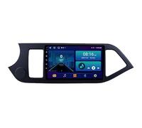 Android 15 9 Inche Touch Screen Radio for KIA Picanto 2011-2014,Video Multimedia Player,Navigation,Support Screen Mirroring,Steering Wheel Control,8-core 4G+Wifi 4G+64G