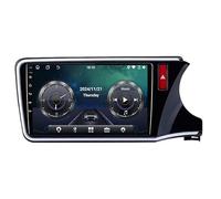 Android 15 Car Player Radio 10 Inch Touchscreen Multimedia for Honda City Grace 2014-2017 RHD, GPS Navigation Bluetooth Support 4G Wifi,Reversing Camera Steering Wheel Control