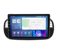 Android 15 Car Player Radio 9 Inch Touchscreen Multimedia for Fiat 500 2007-2014, Gps Navigation Bluetooth Support 4g Wifi, Mirror Link Backup Camera,8Core4G+WiFi12G+256G