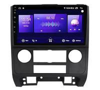 Android 15 Car Player Radio 9 Inch Touchscreen Multimedia for Ford Escape 2007-2012, GPS Navigation Bluetooth Support 4G Wifi, Reversing Camera Steering Wheel Control,4 Core Wifi 2G+32G