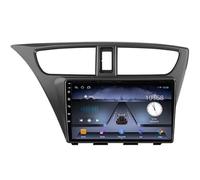 Android 15 Car Player Radio 9 Inch Touchscreen Multimedia for Honda Civic Hatchback 2012-2017, Gps Navigation Bluetooth Support 4g Wifi, Mirror Link Backup Camera,8Core4G+WiFi12G+256G
