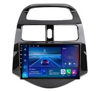 Android 15 Car Player Radio 9'' Touch Screen Radio GPS Navigation for Chevrolet Spark 2009-2016,Car Accessories with Bluetooth And Backup Camera Plug And Play,4 Core Wifi 2G+32G